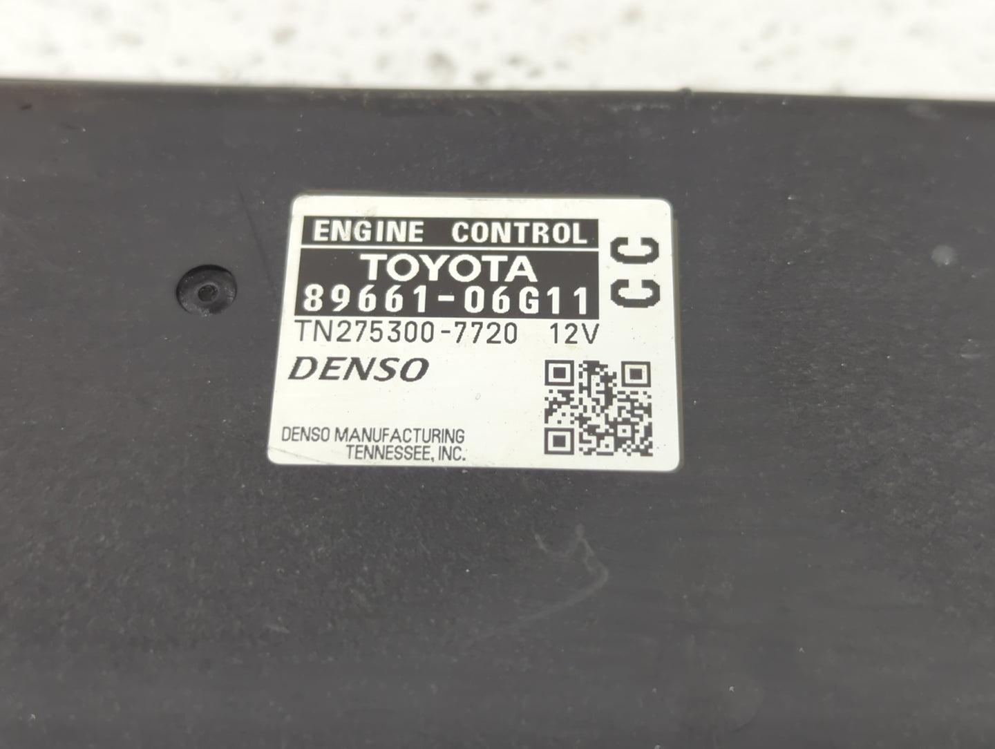 2008-2009 Toyota Camry PCM Engine Control Computer ECU ECM PCU OEM P/N:89661-06G41 89661-06G40, 89661-06G10 Fits Fits 2008 2