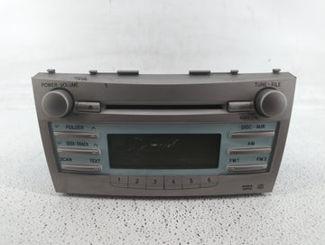 2007-2009 Toyota Camry Radio AM FM Cd Player Receiver Replacement P/N:86120-06181 86120-06182 Fits Fits 2007 2008 2009 OEM U
