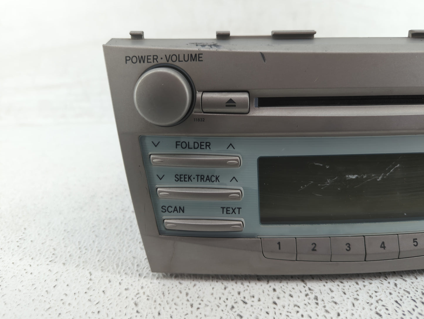 2007-2009 Toyota Camry Radio AM FM Cd Player Receiver Replacement P/N:86120-06181 86120-06182 Fits Fits 2007 2008 2009 OEM U