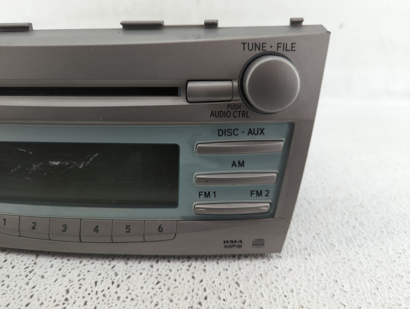 2007-2009 Toyota Camry Radio AM FM Cd Player Receiver Replacement P/N:86120-06181 86120-06182 Fits Fits 2007 2008 2009 OEM U