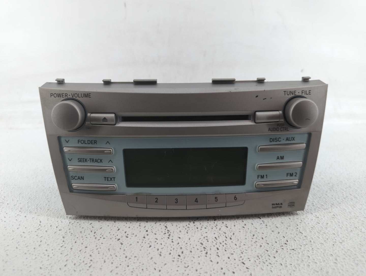 2007-2009 Toyota Camry Radio AM FM Cd Player Receiver Replacement P/N:86120-06181 86120-06182 Fits Fits 2007 2008 2009 OEM U