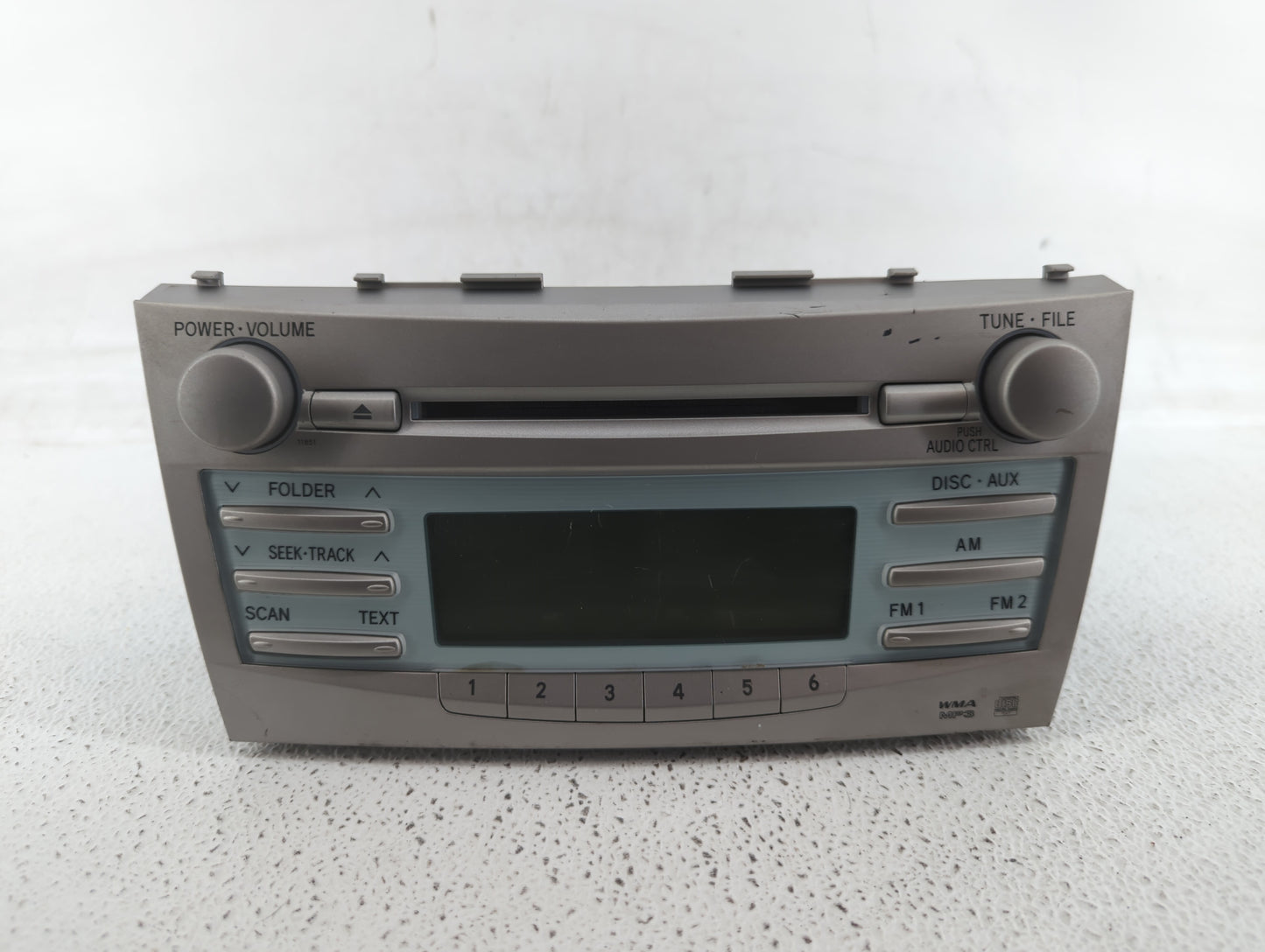 2007-2009 Toyota Camry Radio AM FM Cd Player Receiver Replacement P/N:86120-06181 86120-06182 Fits Fits 2007 2008 2009 OEM U