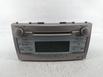 2007-2009 Toyota Camry Radio AM FM Cd Player Receiver Replacement P/N:86120-06181 86120-06182 Fits Fits 2007 2008 2009 OEM U
