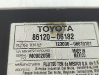 2007-2009 Toyota Camry Radio AM FM Cd Player Receiver Replacement P/N:86120-06181 86120-06182 Fits Fits 2007 2008 2009 OEM U
