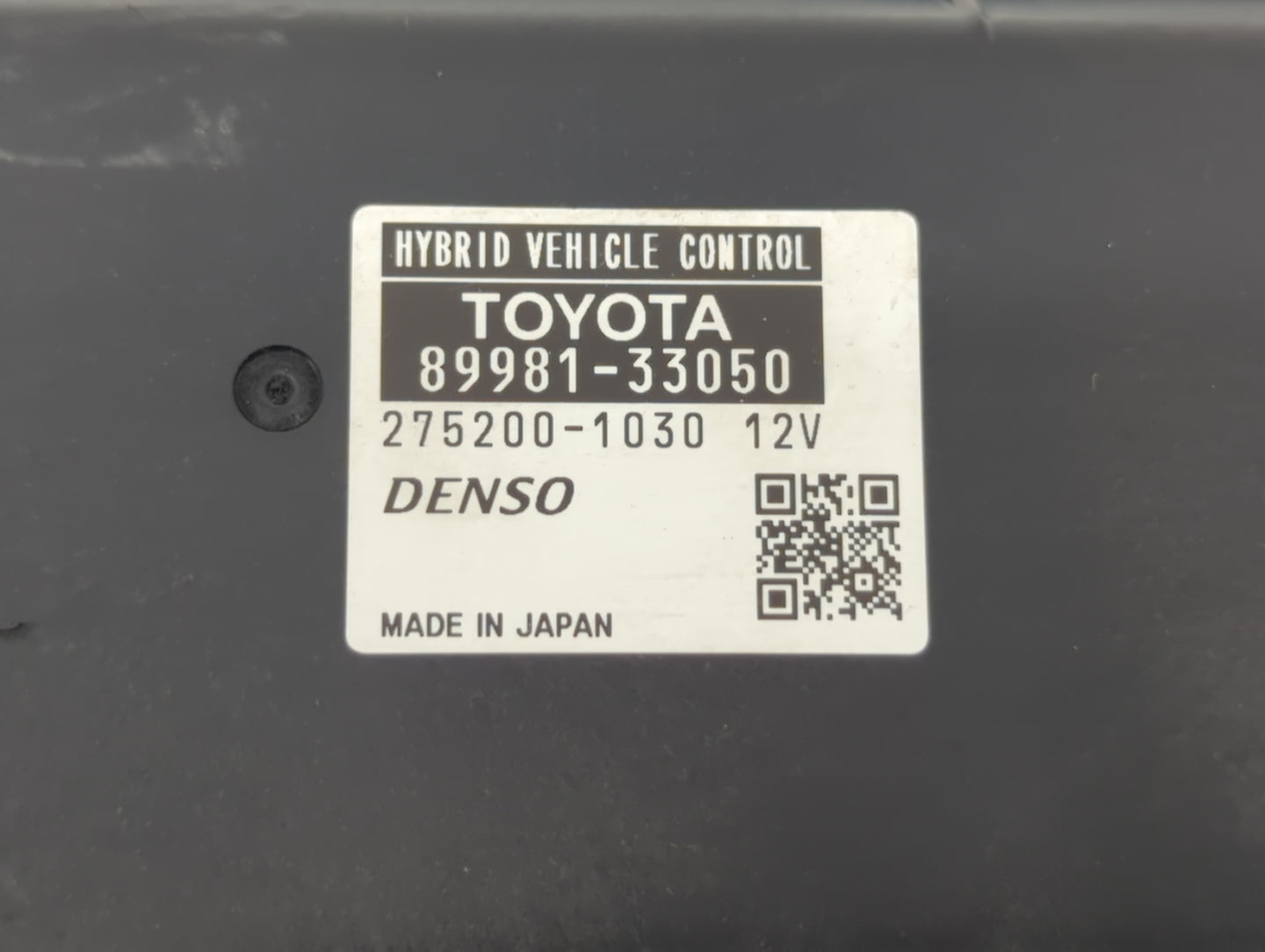 2008-2009 Toyota Camry PCM Engine Control Computer ECU ECM PCU OEM P/N:89981-33050 Fits Fits 2008 2009 OEM Used Auto Parts -