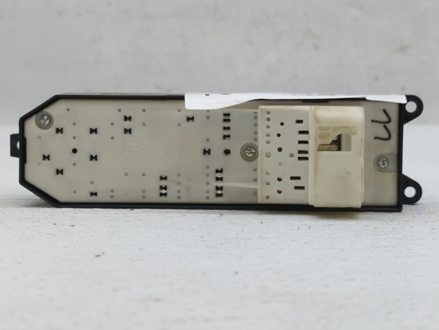 2007-2009 Toyota Camry Master Power Window Switch Replacement Driver Side Left Fits OEM Used Auto Parts - Oemusedautoparts1.