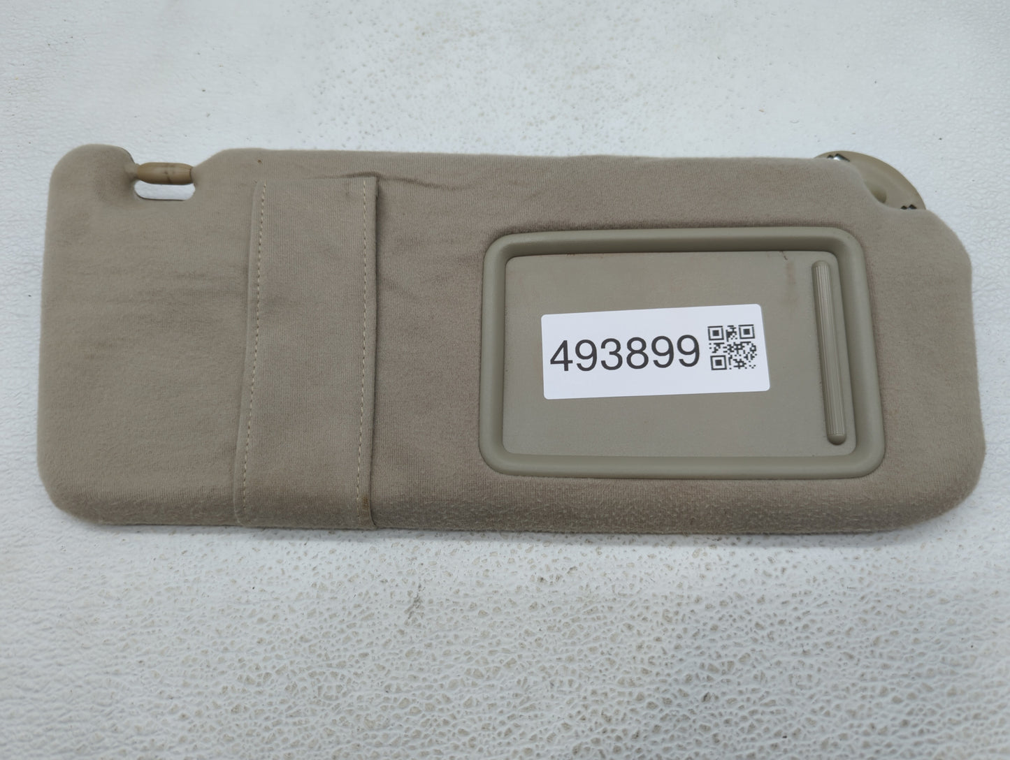 2007-2011 Toyota Camry Sun Visor Shade Replacement Passenger Right Mirror Fits Fits 2007 2008 2009 2010 2011 OEM Used Auto P