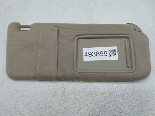 2007-2011 Toyota Camry Sun Visor Shade Replacement Passenger Right Mirror Fits Fits 2007 2008 2009 2010 2011 OEM Used Auto Parts