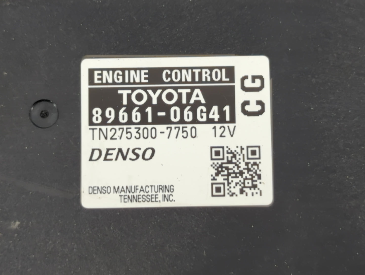 2008-2009 Toyota Camry PCM Engine Control Computer ECU ECM PCU OEM P/N:89661-06G41 89661-06G40, 89661-06G11 Fits Fits 2008 2