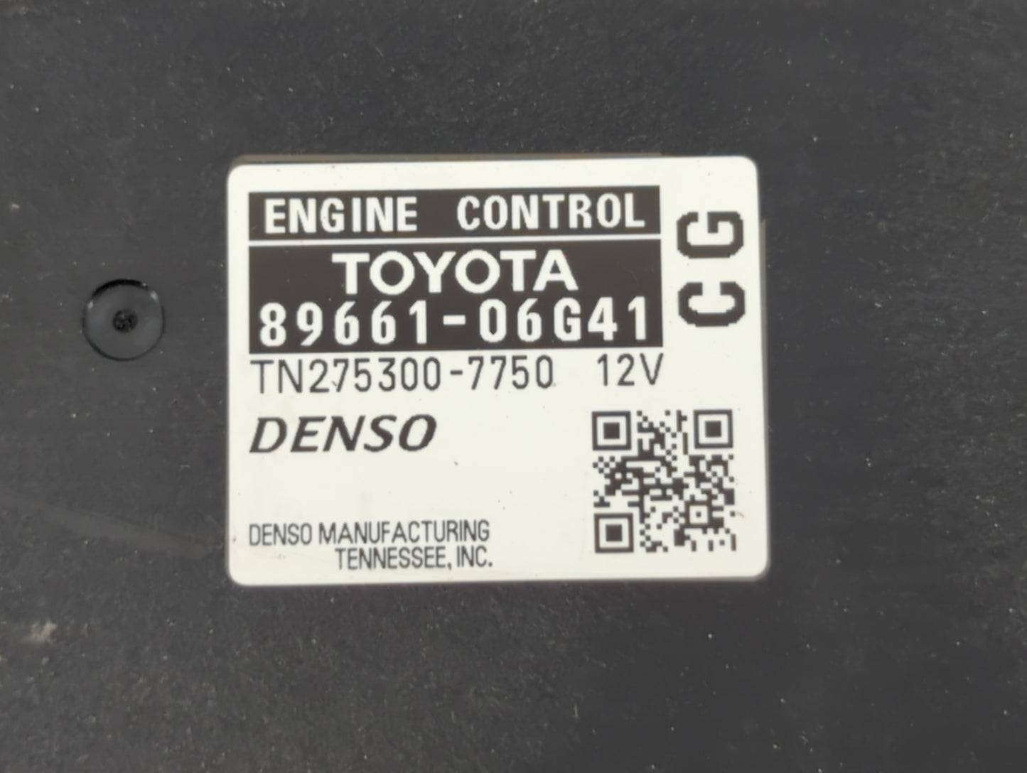 2008-2009 Toyota Camry PCM Engine Control Computer ECU ECM PCU OEM P/N:89661-06G41 89661-06G40, 89661-06G11 Fits Fits 2008 2