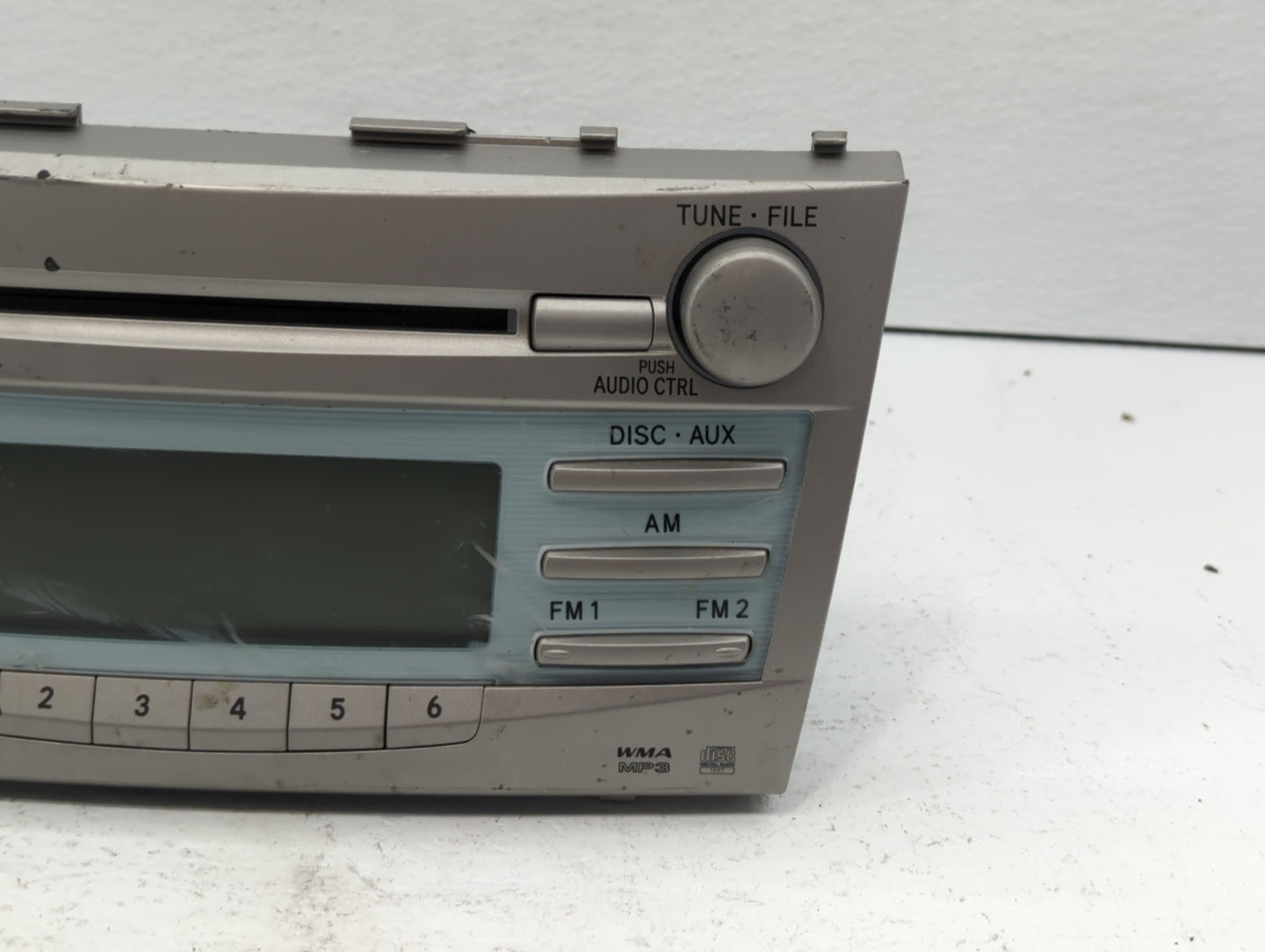 2007-2009 Toyota Camry Radio AM FM Cd Player Receiver Replacement P/N:86120-06182 Fits Fits 2007 2008 2009 OEM Used Auto Par