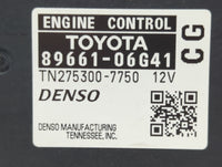 2008-2009 Toyota Camry PCM Engine Control Computer ECU ECM PCU OEM P/N:89661-06G41 89661-06G40, 89661-06G11 Fits Fits 2008 2