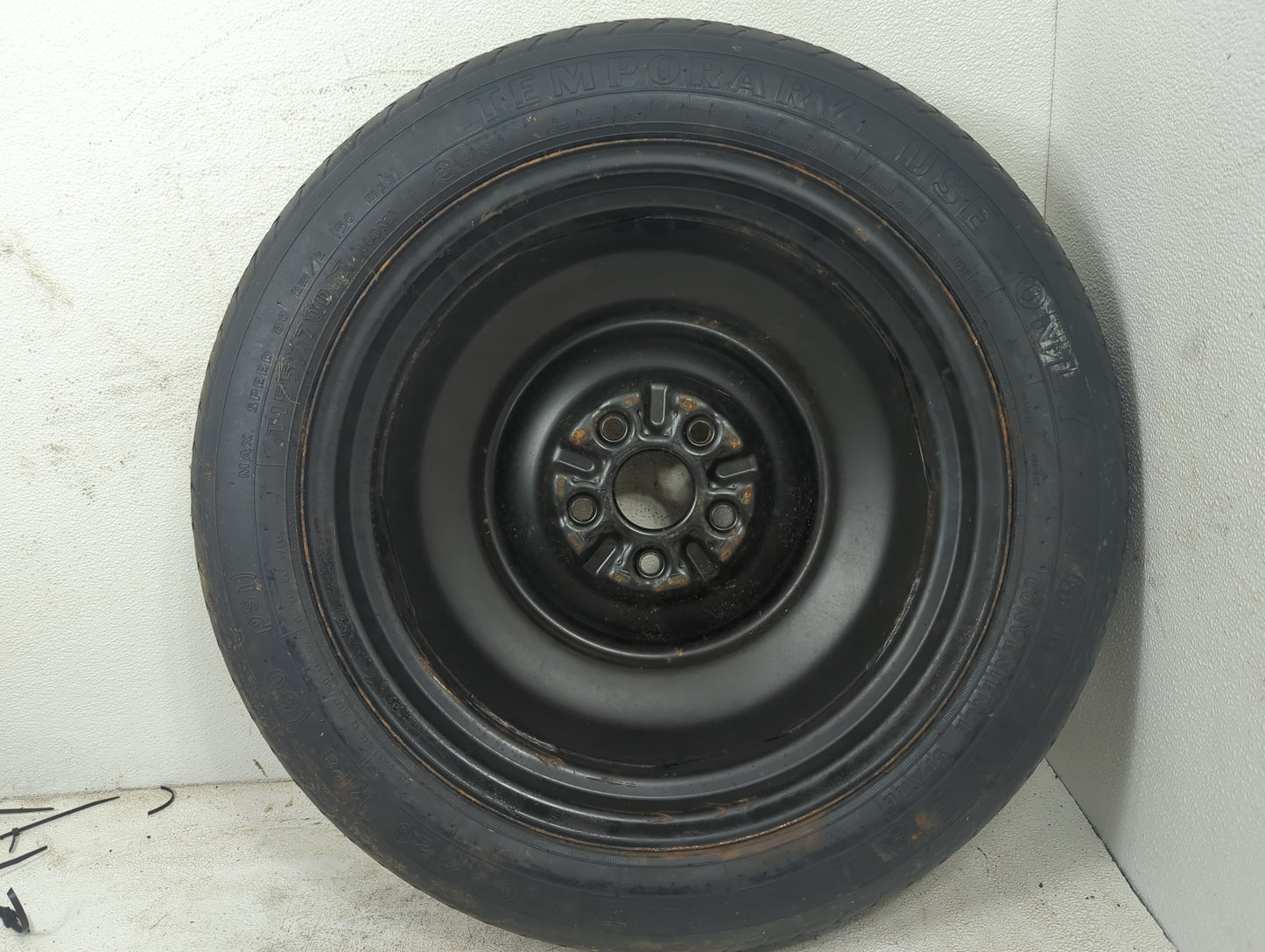 2009 Toyota Camry Spare Donut Tire Wheel Rim Oem - Oemusedautoparts1.com