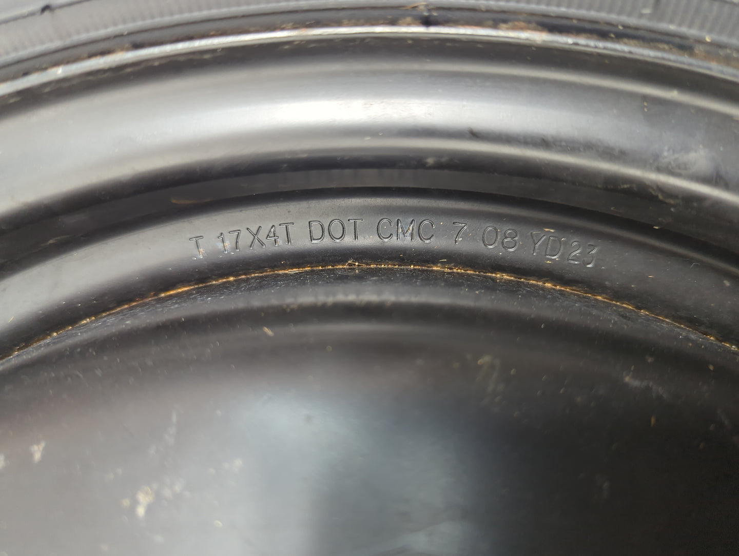 2009 Toyota Camry Spare Donut Tire Wheel Rim Oem - Oemusedautoparts1.com