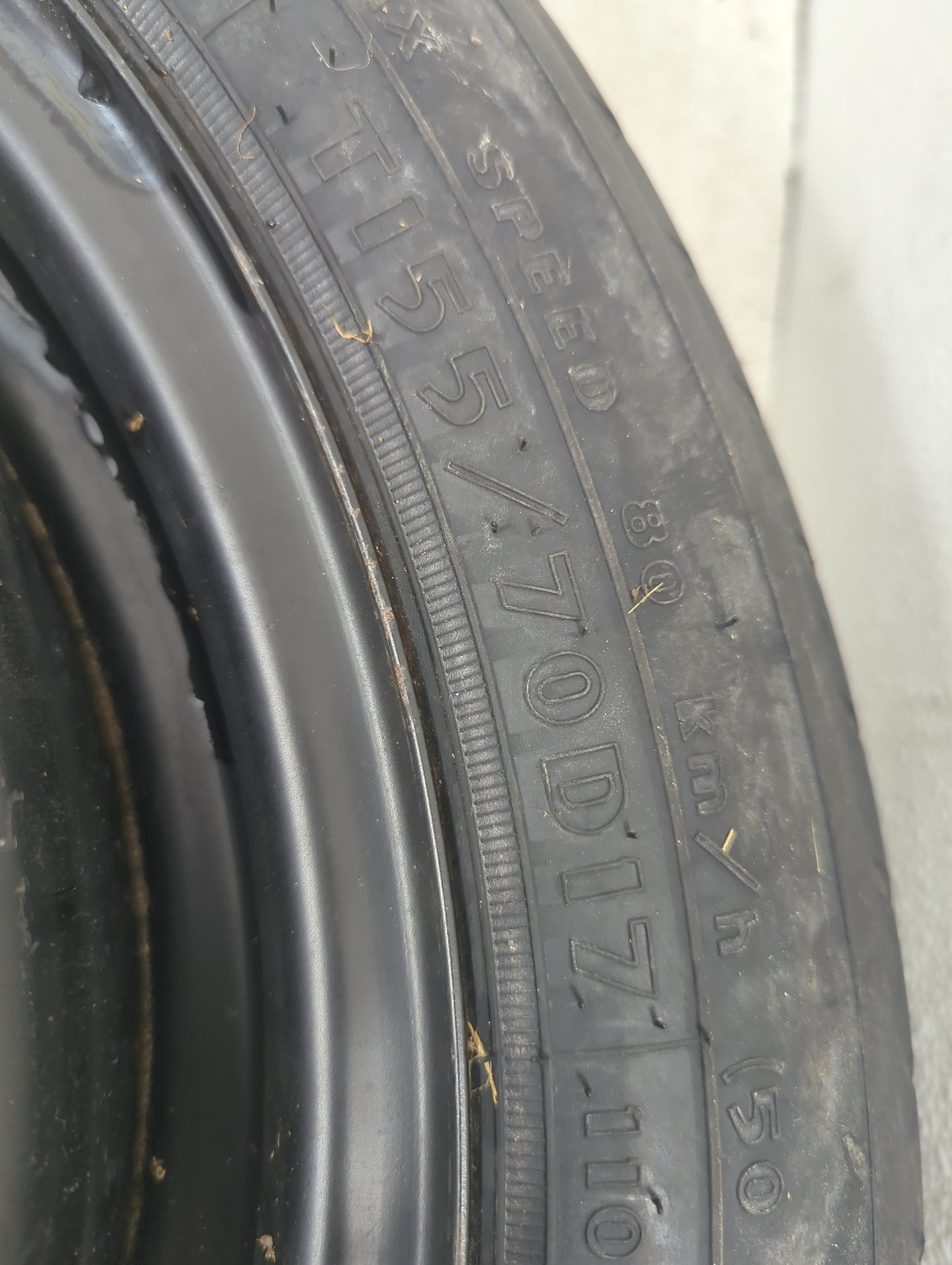 2009 Toyota Camry Spare Donut Tire Wheel Rim Oem - Oemusedautoparts1.com