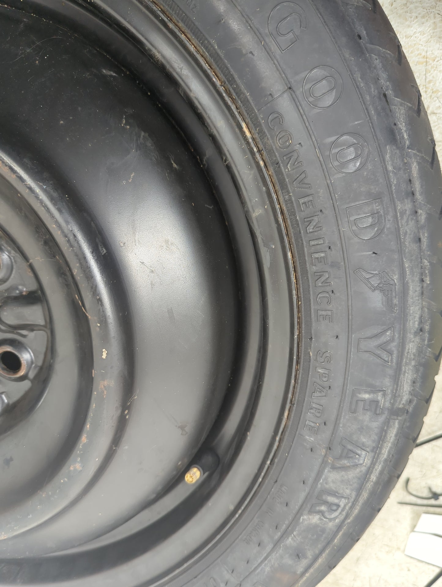 2009 Toyota Camry Spare Donut Tire Wheel Rim Oem - Oemusedautoparts1.com