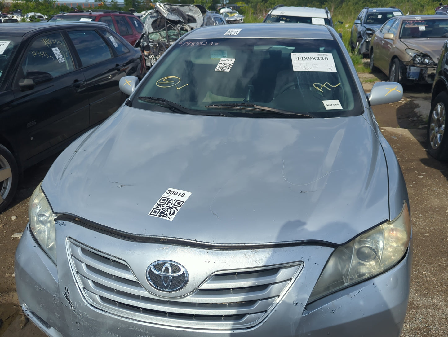 2007-2011 Toyota Camry Hood Oem 5026852 - Oemusedautoparts1.com