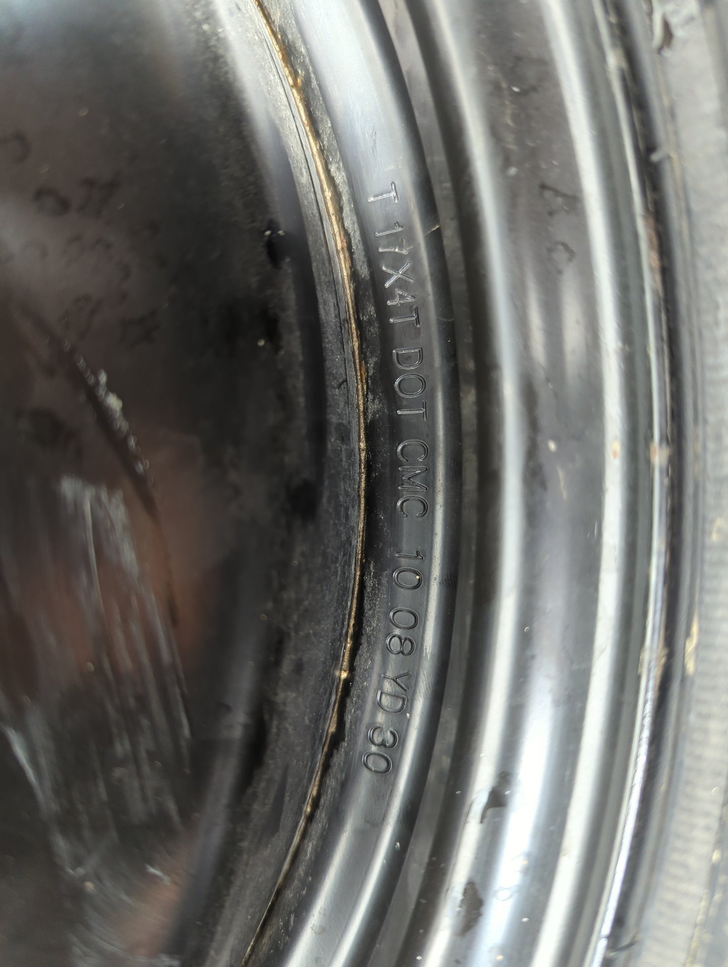 2009 Toyota Camry Spare Donut Tire Wheel Rim Oem 5037174 - Oemusedautoparts1.com