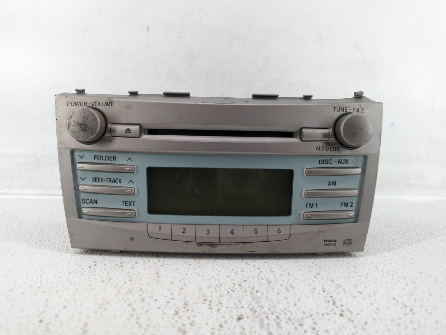 2007-2009 Toyota Camry Radio AM FM Cd Player Receiver Replacement P/N:86120-06181 Fits Fits 2007 2008 2009 OEM Used Auto Par
