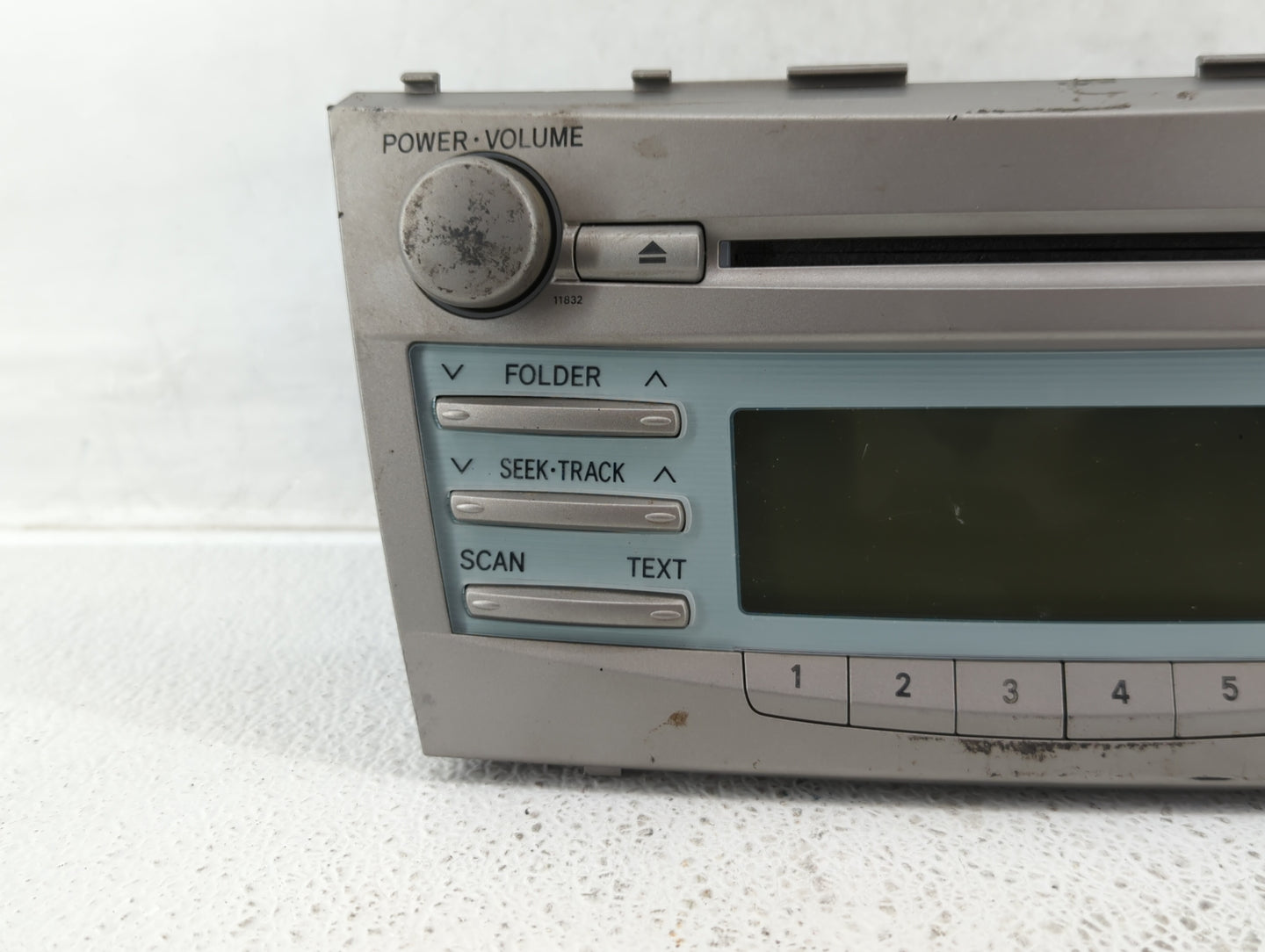 2007-2009 Toyota Camry Radio AM FM Cd Player Receiver Replacement P/N:86120-06181 Fits Fits 2007 2008 2009 OEM Used Auto Par