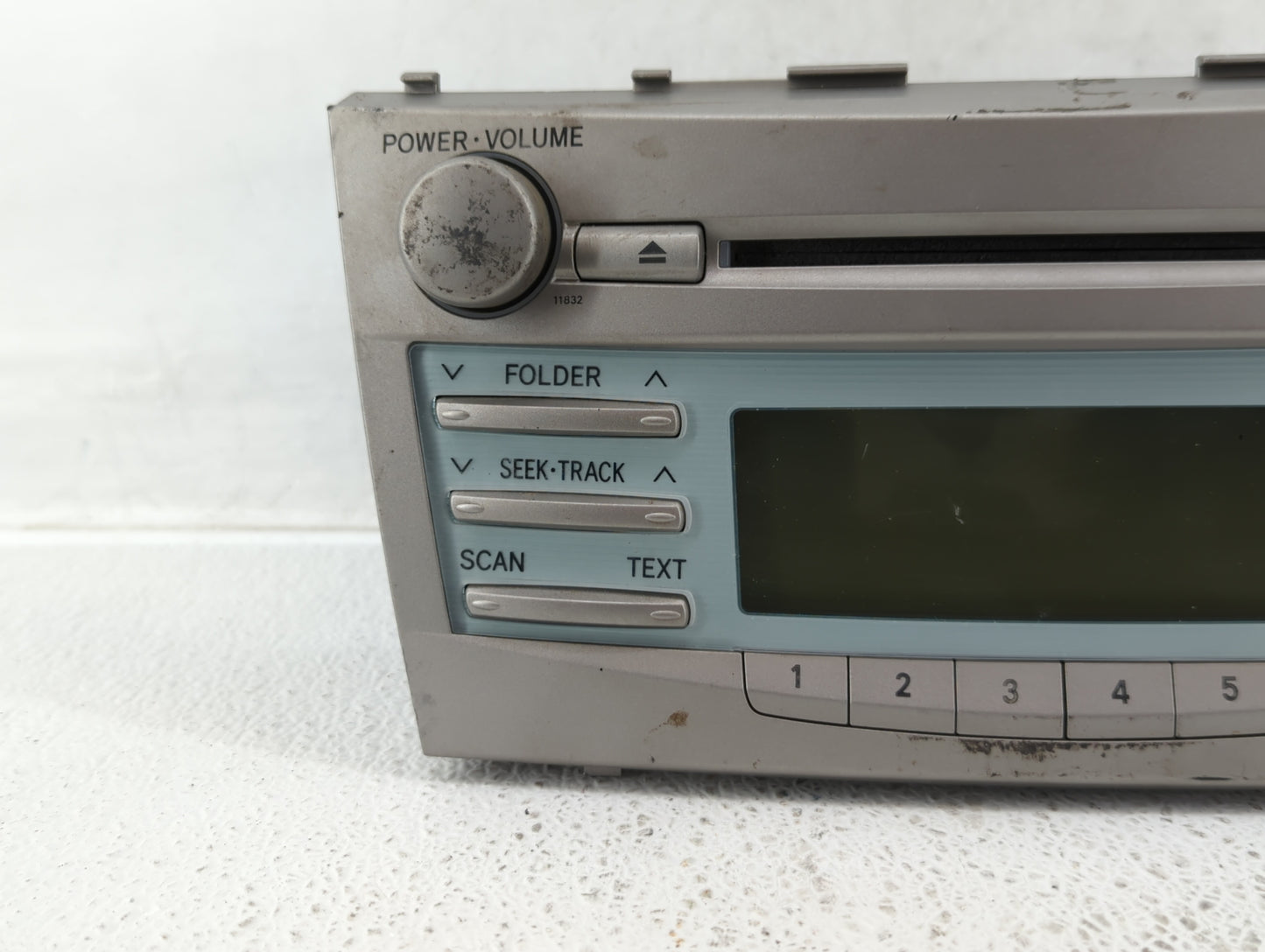 2007-2009 Toyota Camry Radio AM FM Cd Player Receiver Replacement P/N:86120-06181 Fits Fits 2007 2008 2009 OEM Used Auto Par