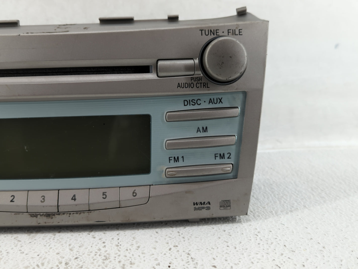 2007-2009 Toyota Camry Radio AM FM Cd Player Receiver Replacement P/N:86120-06181 Fits Fits 2007 2008 2009 OEM Used Auto Par