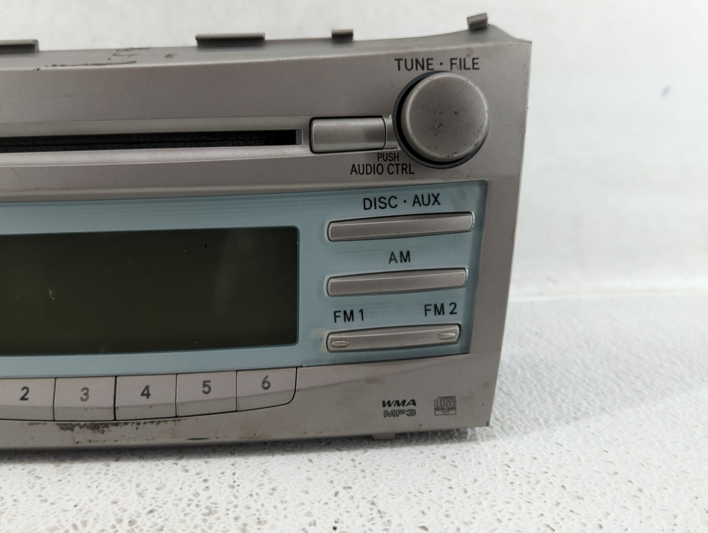 2007-2009 Toyota Camry Radio AM FM Cd Player Receiver Replacement P/N:86120-06181 Fits Fits 2007 2008 2009 OEM Used Auto Par