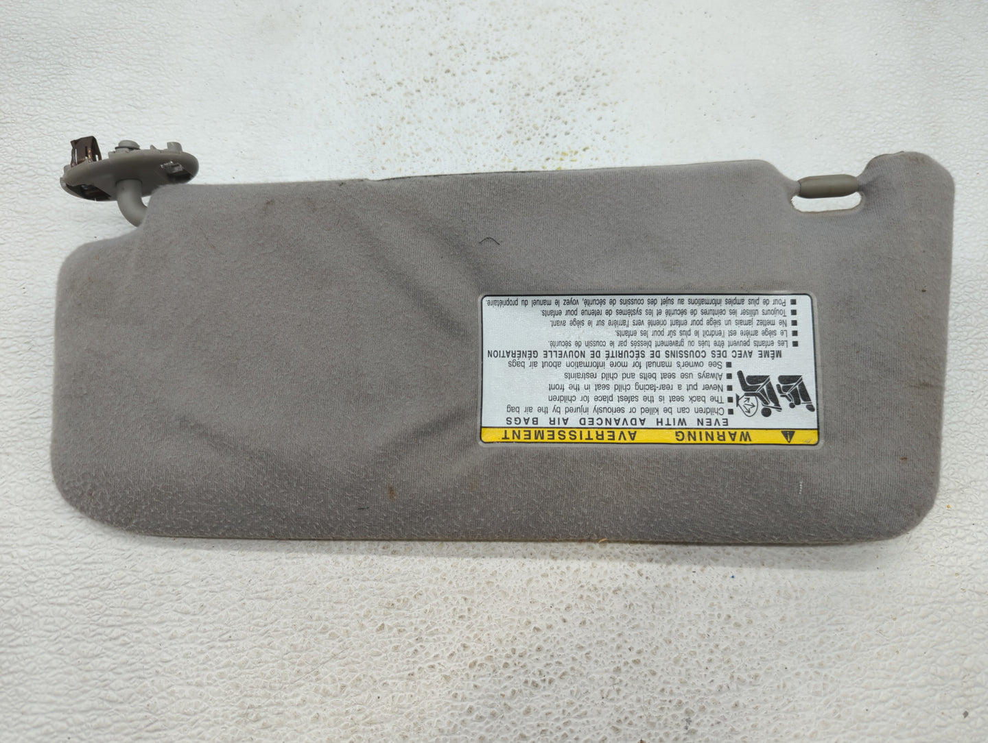 2007-2011 Toyota Camry Sun Visor Shade Replacement Passenger Right Mirror Fits Fits 2007 2008 2009 2010 2011 OEM Used Auto P