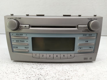 2007-2009 Toyota Camry Radio AM FM Cd Player Receiver Replacement P/N:86120-06181 Fits Fits 2007 2008 2009 OEM Used Auto Par