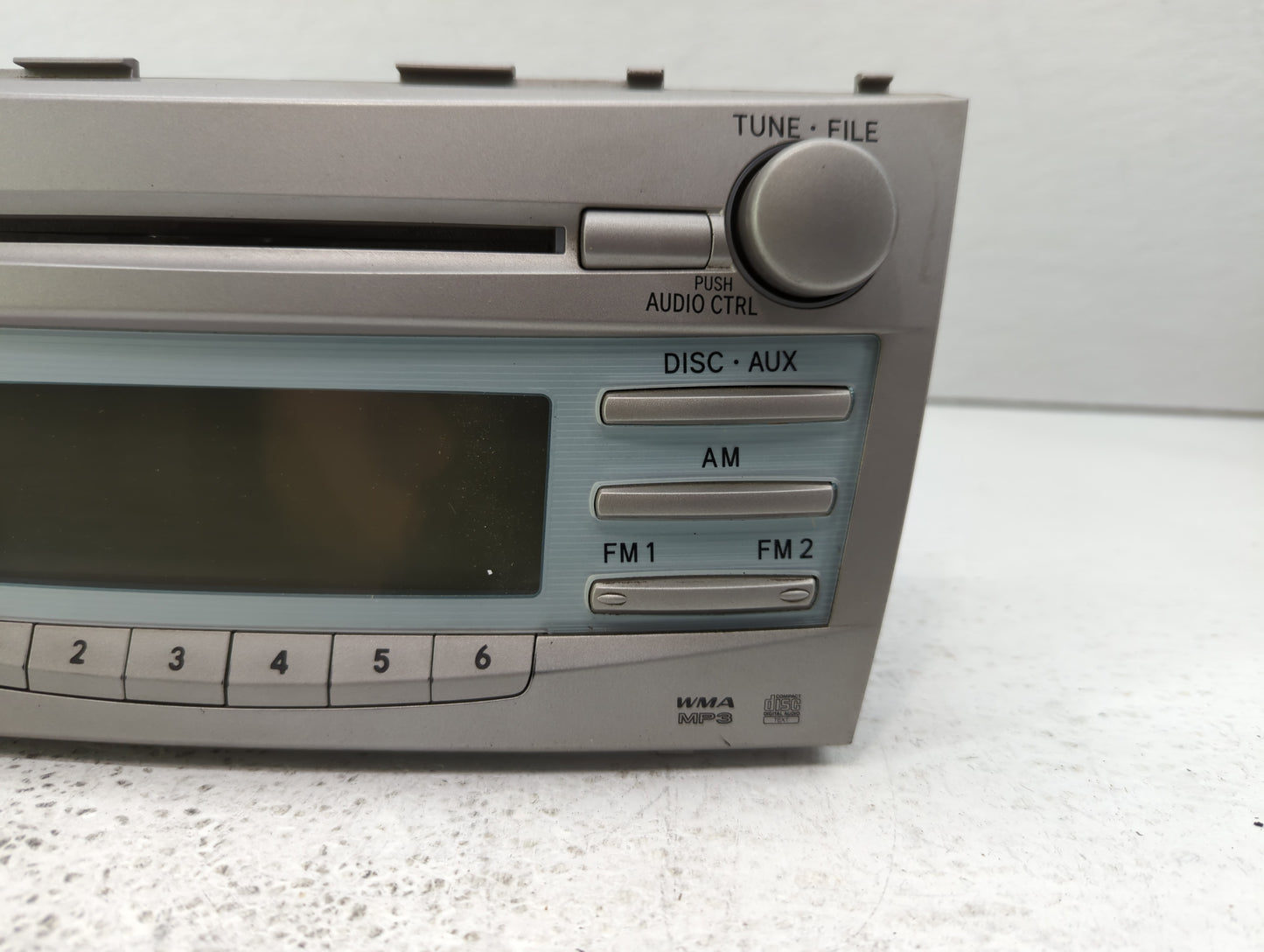 2007-2009 Toyota Camry Radio AM FM Cd Player Receiver Replacement P/N:86120-06181 Fits Fits 2007 2008 2009 OEM Used Auto Par