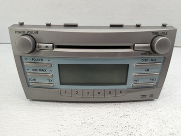 2009 Toyota Camry Radio AM FM Cd Player Receiver Replacement P/N:86120-06181 Fits OEM Used Auto Parts - Oemusedautoparts1.co