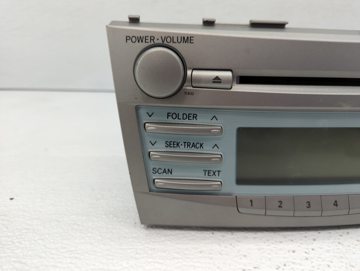 2007-2009 Toyota Camry Radio AM FM Cd Player Receiver Replacement P/N:86120-06181 Fits Fits 2007 2008 2009 OEM Used Auto Par