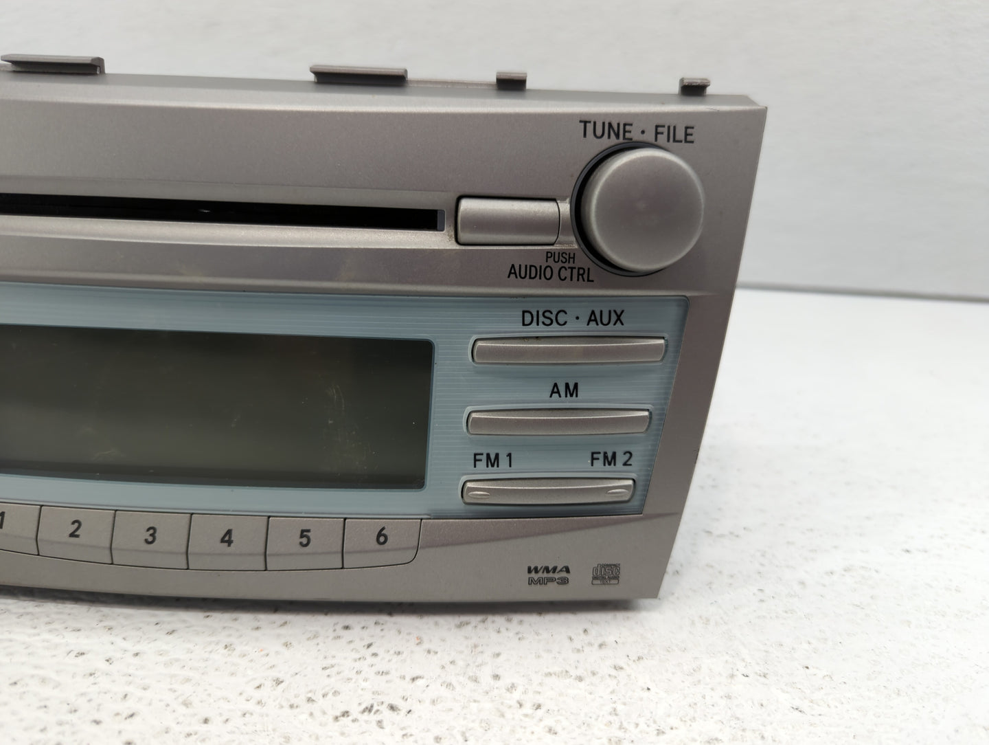 2009 Toyota Camry Radio AM FM Cd Player Receiver Replacement P/N:86120-06181 Fits OEM Used Auto Parts - Oemusedautoparts1.co