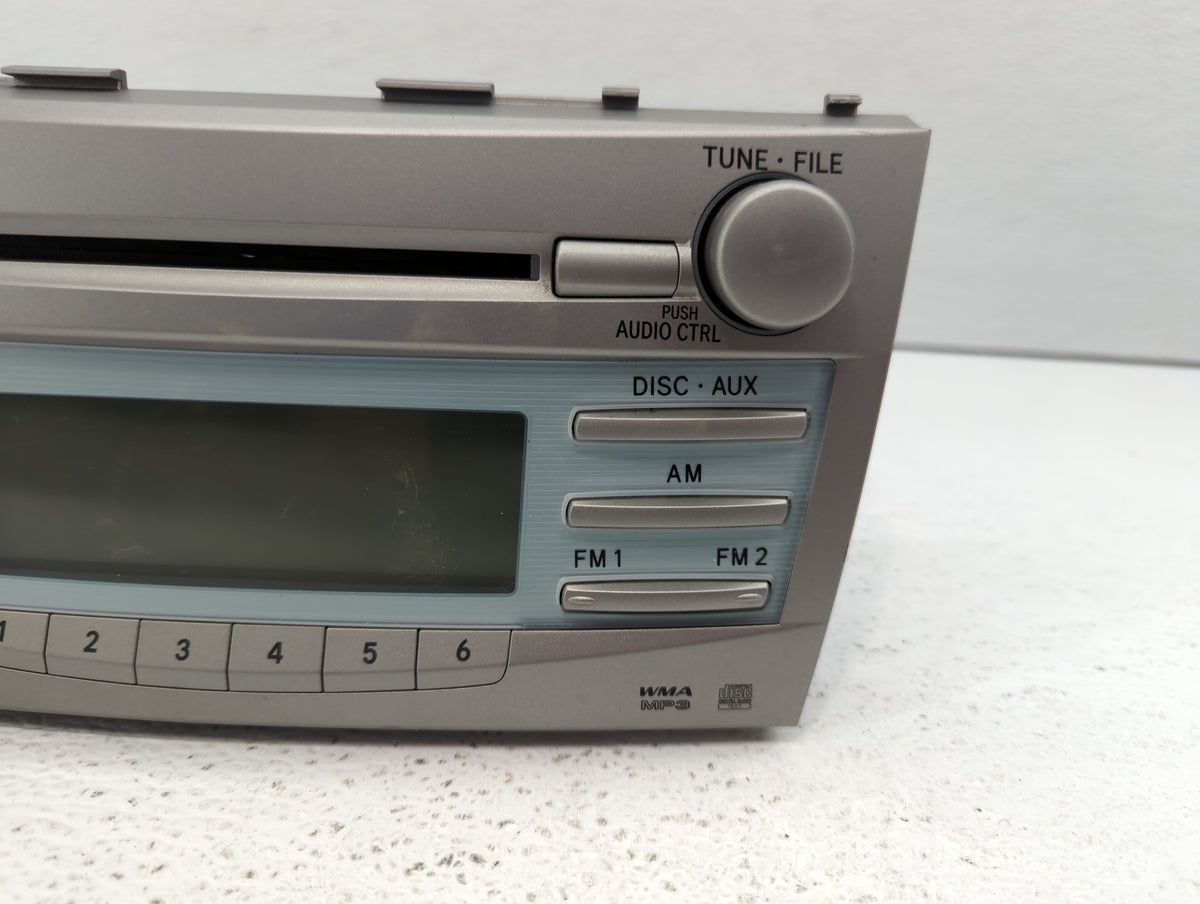 2007-2009 Toyota Camry Radio AM FM Cd Player Receiver Replacement P/N:86120-06181 Fits Fits 2007 2008 2009 OEM Used Auto Par