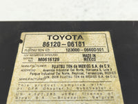 2007-2009 Toyota Camry Radio AM FM Cd Player Receiver Replacement P/N:86120-06181 Fits Fits 2007 2008 2009 OEM Used Auto Par