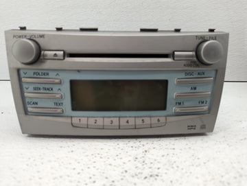 2007-2009 Toyota Camry Radio AM FM Cd Player Receiver Replacement Fits Fits 2007 2008 2009 OEM Used Auto Parts - Oemusedauto