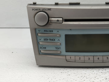 2007-2009 Toyota Camry Radio AM FM Cd Player Receiver Replacement Fits Fits 2007 2008 2009 OEM Used Auto Parts