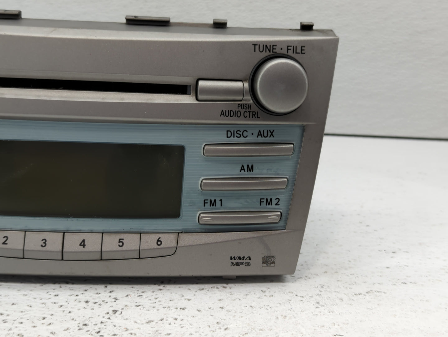 2007-2009 Toyota Camry Radio AM FM Cd Player Receiver Replacement Fits Fits 2007 2008 2009 OEM Used Auto Parts - Oemusedauto