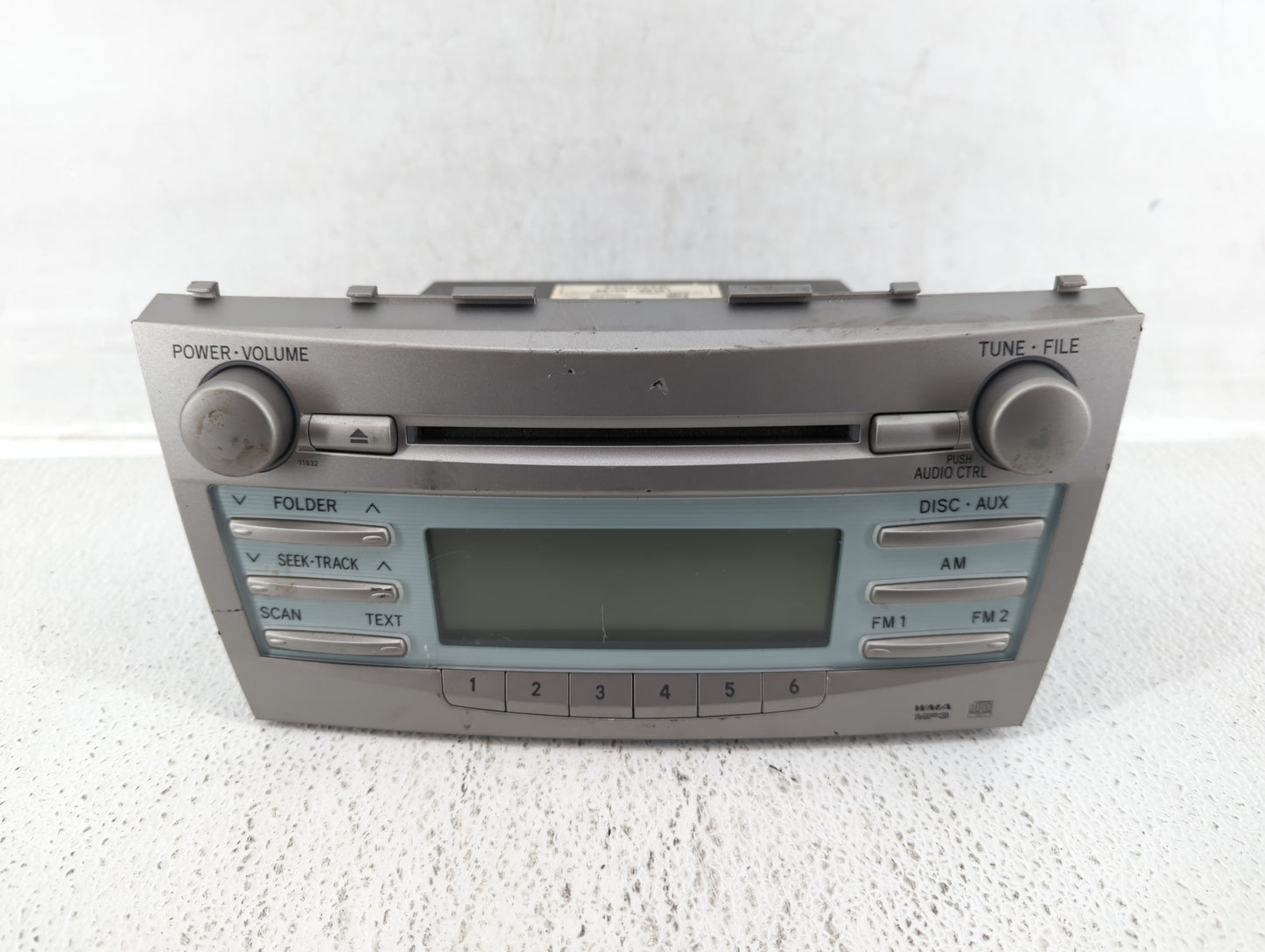 2007-2009 Toyota Camry Am Fm Cd Player Radio Receiver - Oemusedautoparts1.com