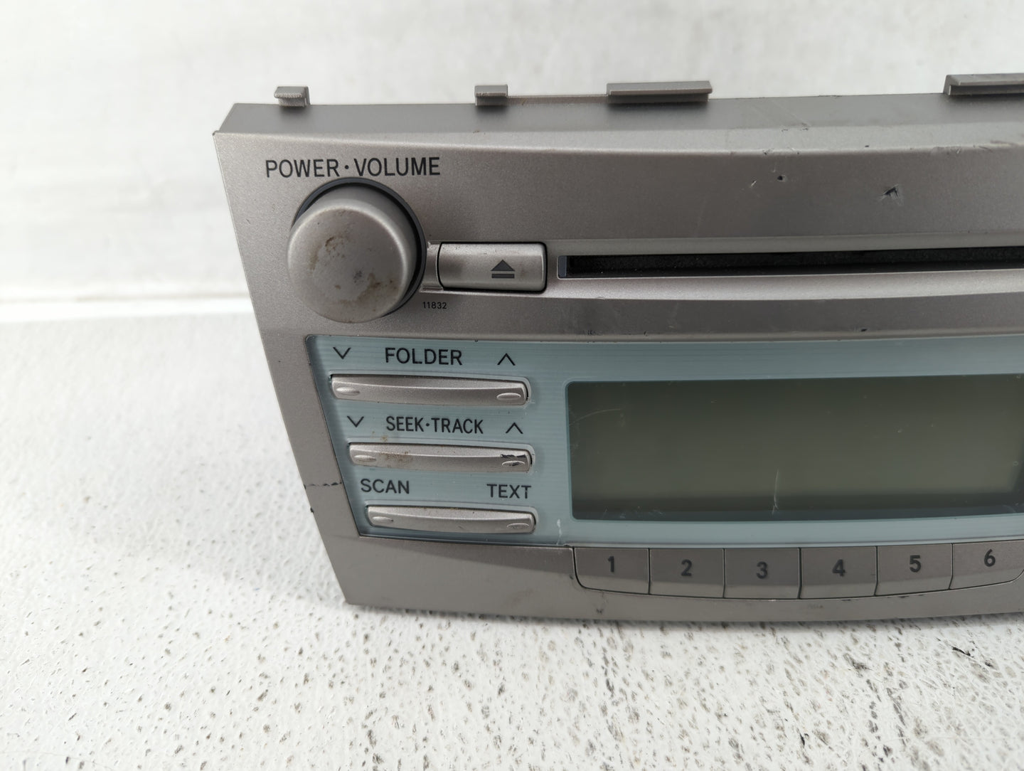 2007-2009 Toyota Camry Am Fm Cd Player Radio Receiver - Oemusedautoparts1.com