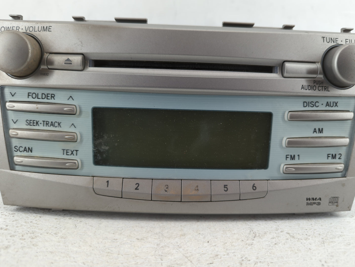 2007-2009 Toyota Camry Am Fm Cd Player Radio Receiver - Oemusedautoparts1.com