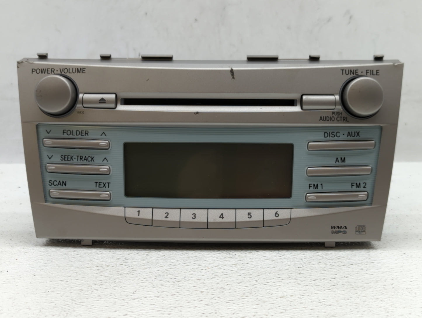 2007-2009 Toyota Camry Am Fm Cd Player Radio Receiver - Oemusedautoparts1.com