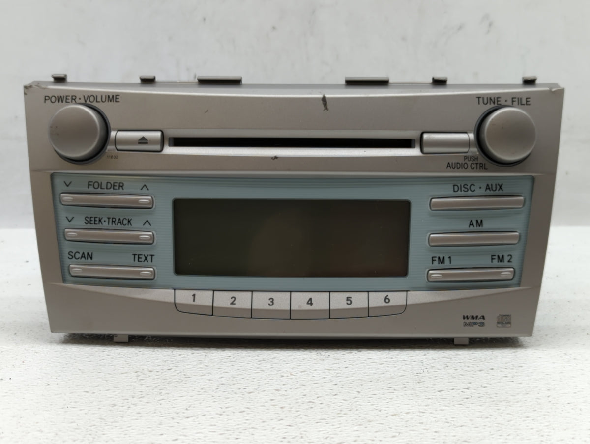 2007-2009 Toyota Camry Am Fm Cd Player Radio Receiver 521965 - Oemusedautoparts1.com