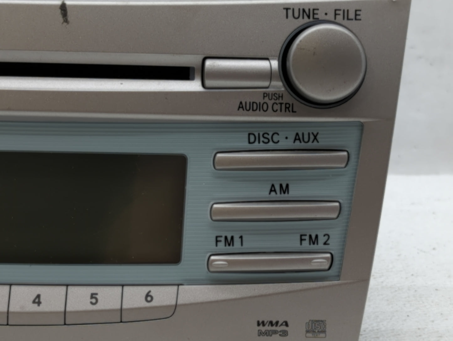 2007-2009 Toyota Camry Am Fm Cd Player Radio Receiver - Oemusedautoparts1.com