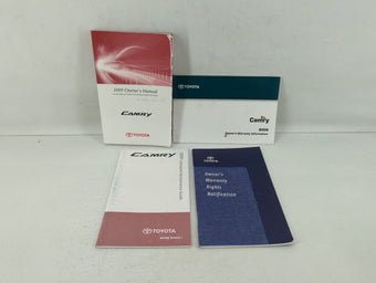 compare product 2009 Toyota Camry Owners Manual Book Guide OEM Used Auto Parts