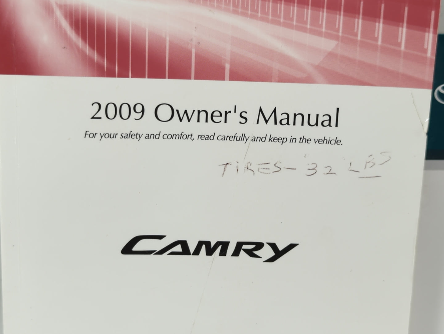 2009 Toyota Camry Owners Manual Book Guide OEM Used Auto Parts - Oemusedautoparts1.com