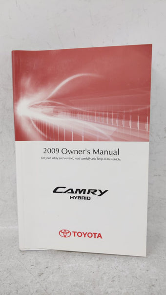 compare product 2009 Toyota Camry Owners Manual Book Guide OEM Used Auto Parts