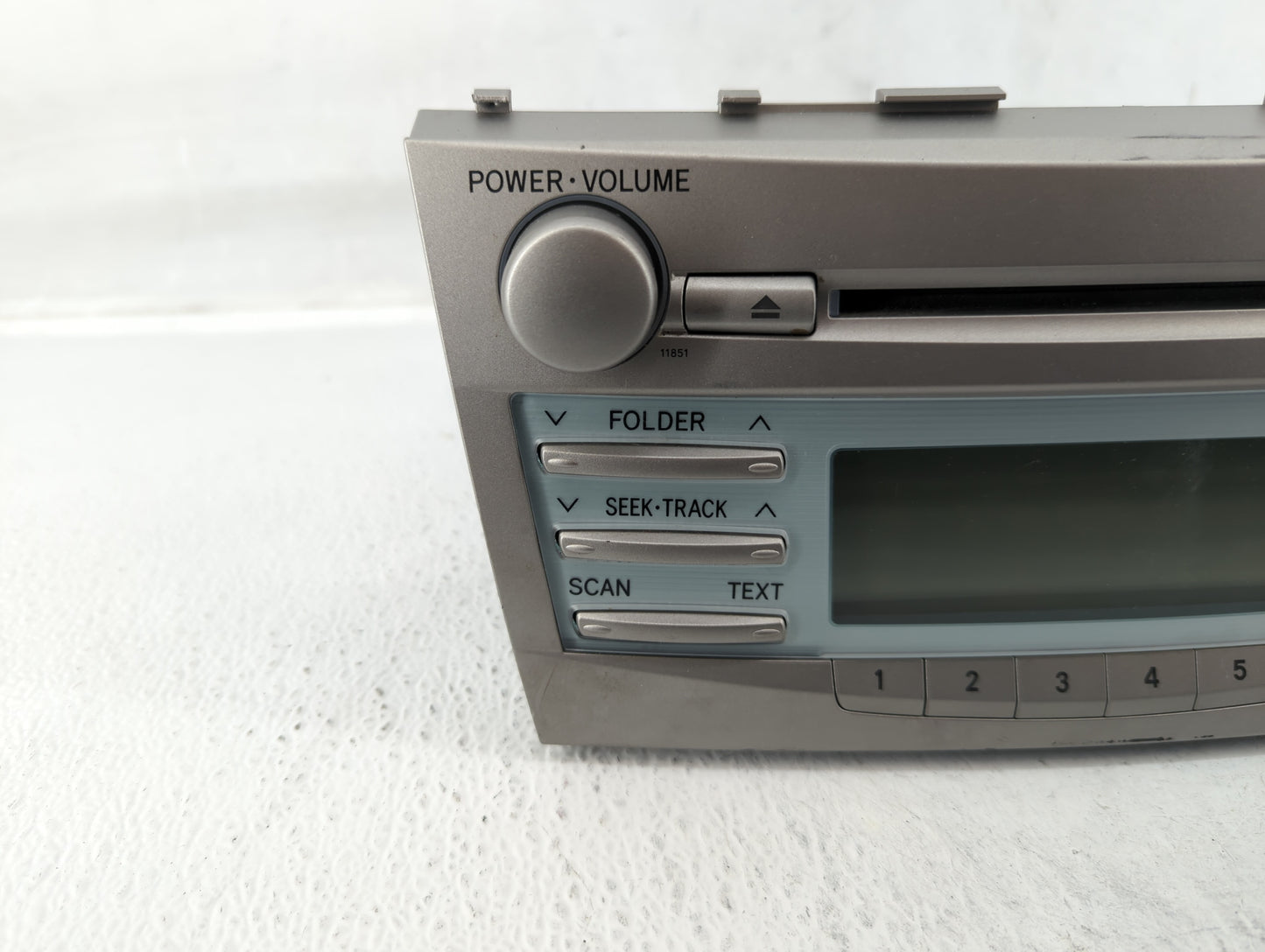 2007-2009 Toyota Camry Radio AM FM Cd Player Receiver Replacement P/N:123000-06610101 86120-06182 Fits Fits 2007 2008 2009 O
