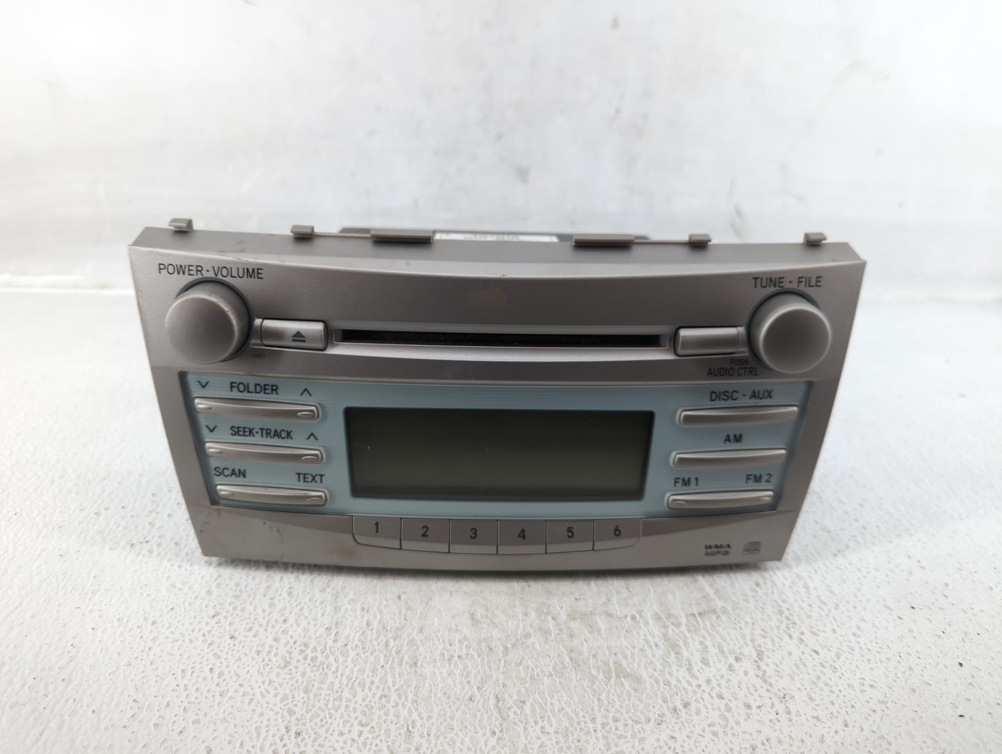 2007-2009 Toyota Camry Am Fm Cd Player Radio Receiver - Oemusedautoparts1.com