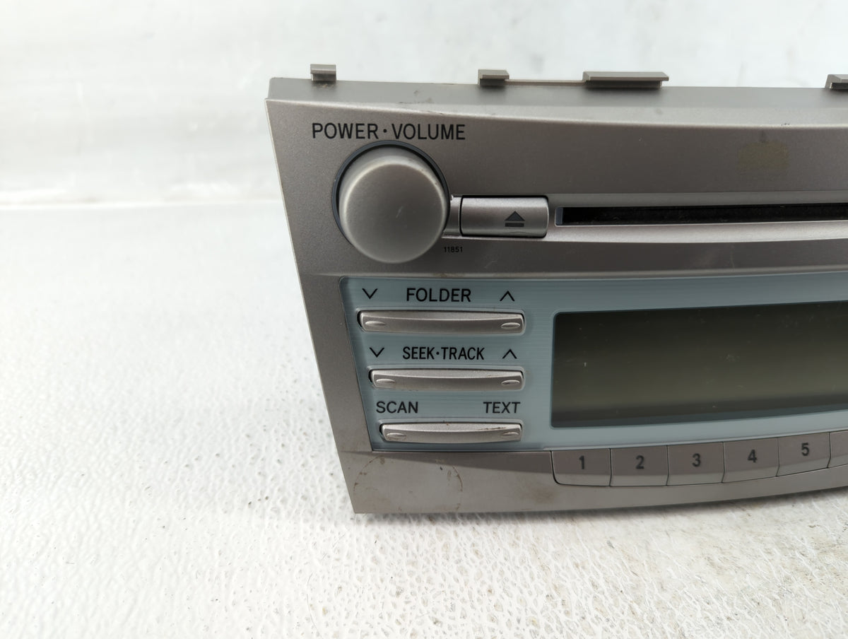 2007-2009 Toyota Camry Am Fm Cd Player Radio Receiver 554896 - Oemusedautoparts1.com